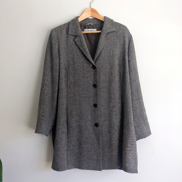 Marina Rinaldi Jackets & Blazers - Vintage Made in Italy Marina Rinaldi Blazer